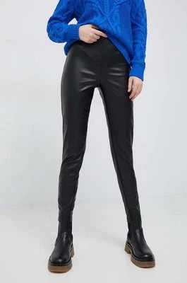 Zdjęcie produktu Dkny legginsy damskie kolor czarny gładkie P2HKTO61