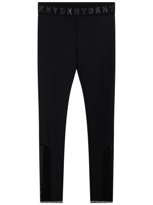 Zdjęcie produktu DKNY Legginsy w kolorze czarnym rozmiar: 176