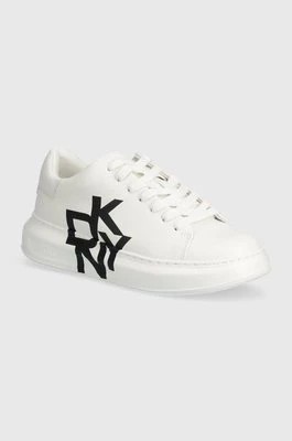 Zdjęcie produktu Dkny sneakersy skórzane Keira kolor biały K1408368