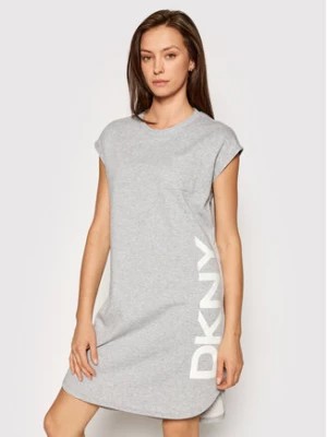 Zdjęcie produktu DKNY Sukienka dzianinowa P0RD1B2J Szary Regular Fit