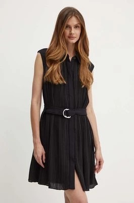 Zdjęcie produktu Dkny sukienka kolor czarny mini oversize DD4A1538