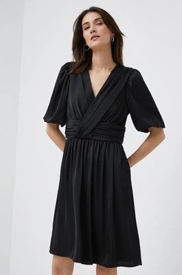 Zdjęcie produktu Dkny sukienka kolor czarny mini rozkloszowana