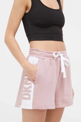 Zdjęcie produktu Dkny szorty piżamowe damskie kolor różowy