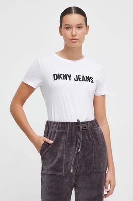 Zdjęcie produktu Dkny t-shirt damski kolor biały E31FUDNA