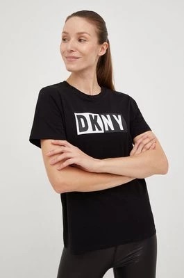 Zdjęcie produktu Dkny t-shirt damski kolor czarny DP2T5894