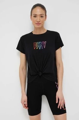 Zdjęcie produktu Dkny t-shirt damski kolor czarny