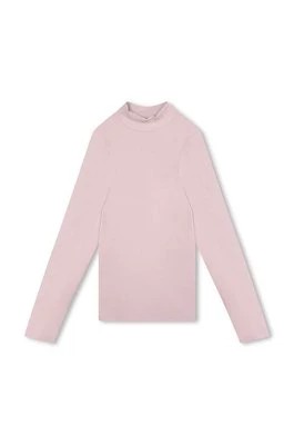 Zdjęcie produktu Dkny t-shirt dziecięcy kolor fioletowy
