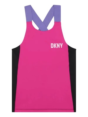 Zdjęcie produktu DKNY Top w kolorze różowo-czarnym rozmiar: 164