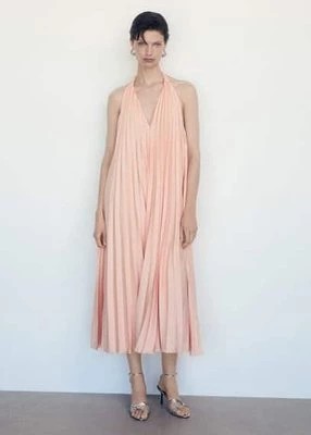 Zdjęcie produktu Długa plisowana sukienka Mango