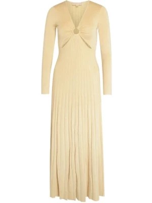 Zdjęcie produktu Długa Sukienka Maxi w Kolorze Metalicznego Złota Michael Kors