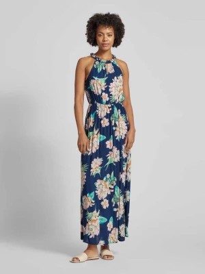 Zdjęcie produktu Długa sukienka z kwiatowym nadrukiem model ‘MESA’ Vila