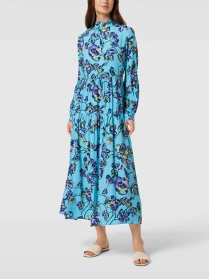 Zdjęcie produktu Długa sukienka z kwiatowym wzorem model ‘Topaz’ YAS