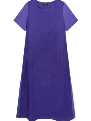 Zdjęcie produktu Długa Sukienka z Lnu i Bawełny Fiorella Rubino