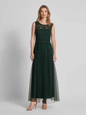 Zdjęcie produktu Długa sukienka z obszyciem koronką model ‘LYNNEA’ Vila