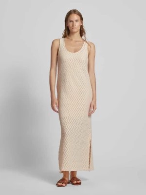 Zdjęcie produktu Długa sukienka z okrągłym dekoltem model ‘ZIG ZAG’ Smith and Soul