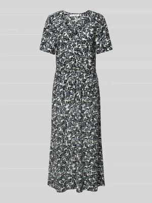 Zdjęcie produktu Długa sukienka z wiązanym paskiem Marc O'Polo DENIM