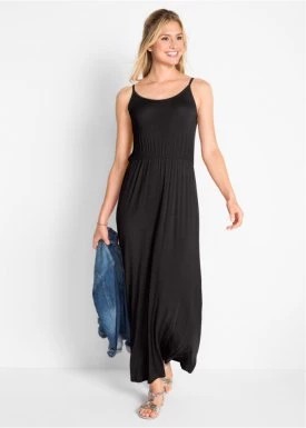Zdjęcie produktu Długa sukienka z zaznaczoną talią bonprix