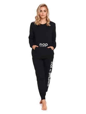 Zdjęcie produktu Doctor Nap Ciążowe spodnie dresowe w kolorze czarnym rozmiar: XL