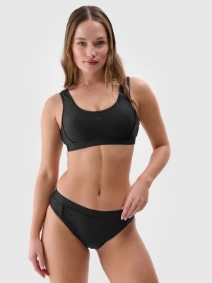 Zdjęcie produktu Dół od bikini damski - czarny 4F