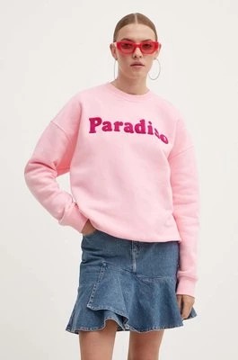 Zdjęcie produktu Drivemebikini bluza Paradiso damska kolor różowy z aplikacją