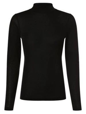 Zdjęcie produktu Drykorn Damska koszulka z długim rękawem Kobiety wiskoza czarny jednolity,