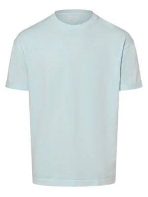 Zdjęcie produktu Drykorn Koszulka męska - Thilo Mężczyźni Bawełna zielony jednolity,