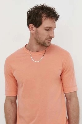 Zdjęcie produktu Drykorn t-shirt bawełniany RAPHAEL męski kolor pomarańczowy gładki 52004549017
