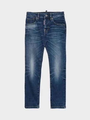 Zdjęcie produktu Dsquared2 Kids Niebieskie jeansy slim 6-16 lat rozmiar