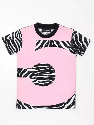 Zdjęcie produktu Dsquared2 Kids T-shirt w print zebry 4-16 lat rozmiar