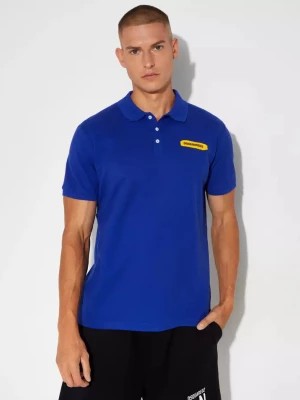 Zdjęcie produktu Dsquared2 Niebieska koszulka polo z logo