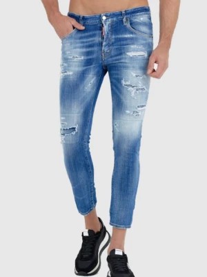 Zdjęcie produktu DSQUARED2 Niebieskie jeansy męskie skater jeans