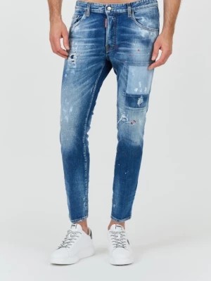 Zdjęcie produktu DSQUARED2 Niebieskie jeansy Skater Jean