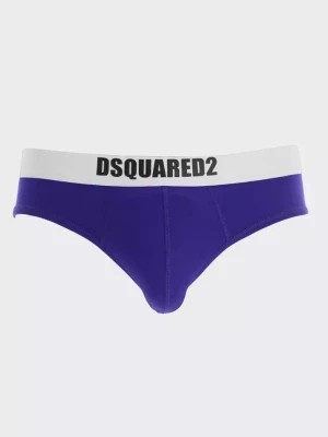 Zdjęcie produktu Dsquared2 Niebieskie slipy z logo