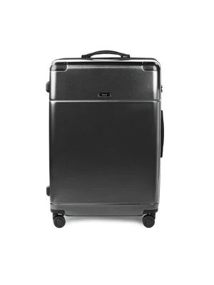 Zdjęcie produktu Duża walizka PC w szarym kolorze Kazar