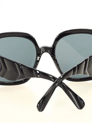 Zdjęcie produktu Duże okulary przeciwsłoneczne muchy MAZZINI OVERSIZE DESIGN czarny Merg