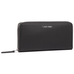 Zdjęcie produktu Duży Portfel Damski Calvin Klein Ck Must Ziparound Lg K60K606698 Czarny