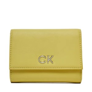Zdjęcie produktu Duży Portfel Damski Calvin Klein Re-Lock Trifold Md K60K608994 Żółty