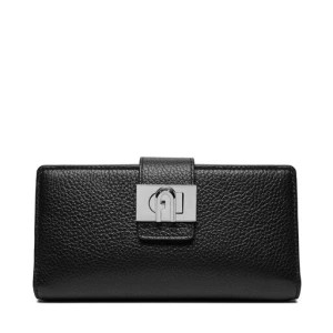 Zdjęcie produktu Duży Portfel Damski Furla 1927 Continental Wallet Bifold Soft WP00425-HSF000-O6000-1007 Czarny