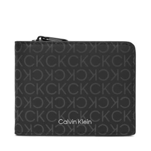 Zdjęcie produktu Duży Portfel Męski Calvin Klein Rubberized Bifold Half Z/A K50K511376 Czarny