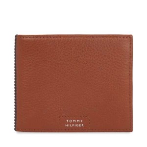 Zdjęcie produktu Duży Portfel Męski Tommy Hilfiger Th Prem Leather Flap & Coin AM0AM12189 Brązowy