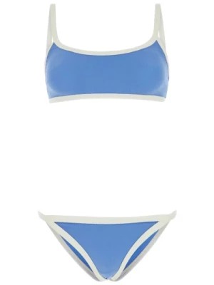 Zdjęcie produktu Dwukolorowy bikini z krepem Lisa Marie Fernandez