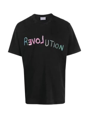 Zdjęcie produktu Dzianinowa koszulka z nadrukiem `rEVOLution` Bluemarble