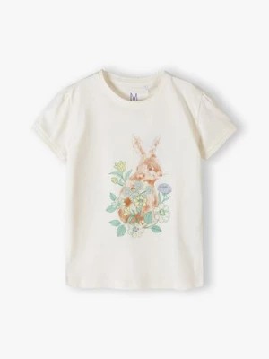 Zdjęcie produktu Dzianinowy t-shirt z króliczkiem - Max&Mia Max & Mia by 5.10.15.