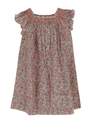 Zdjęcie produktu Dziecięca Sukienka z Bawełny z Krótkimi Rękawami Bonpoint