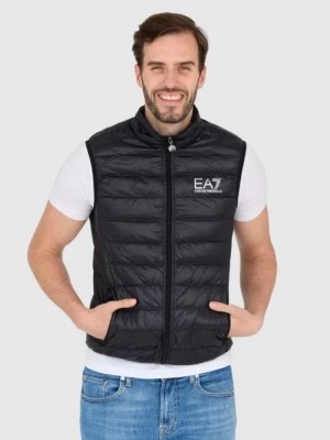 Zdjęcie produktu EA7 Bezrękawnik puchowy czarny EA7 Emporio Armani