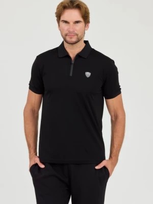 Zdjęcie produktu EA7 Czarna koszulka polo EA7 Emporio Armani