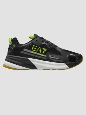 Zdjęcie produktu EA7 Czarne sneakersy z zielonym logo EA7 Emporio Armani