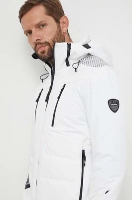 Zdjęcie produktu EA7 Emporio Armani kurtka narciarska puchowa kolor biały