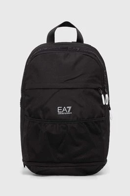 Zdjęcie produktu EA7 Emporio Armani plecak męski kolor czarny duży gładki