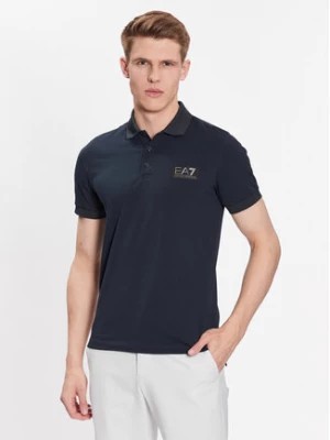 Zdjęcie produktu EA7 Emporio Armani Polo 3RPF78 PJBVZ 1578 Granatowy Regular Fit